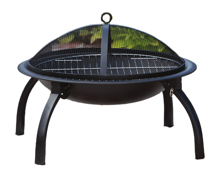 2022 folding fire pit  family outdoor barbecue grill