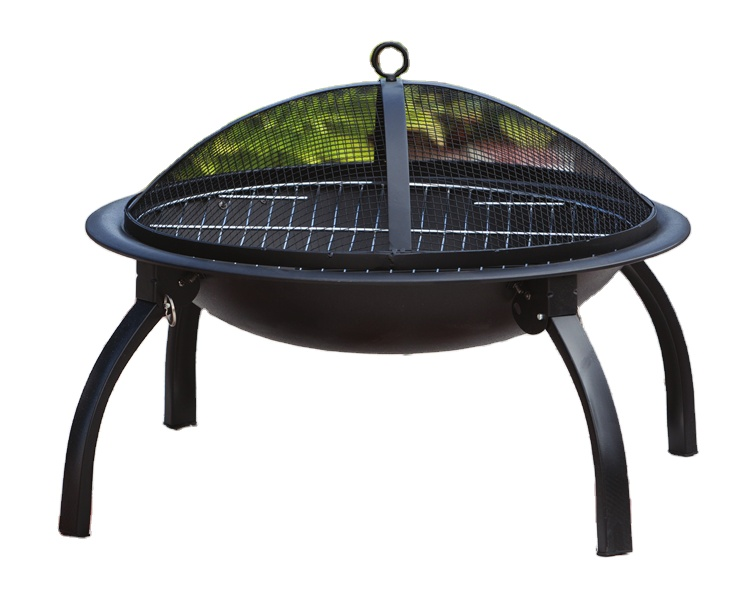 2022 folding fire pit  family outdoor barbecue grill