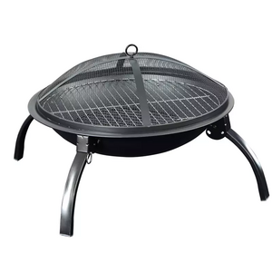 2022 folding fire pit  family outdoor barbecue grill