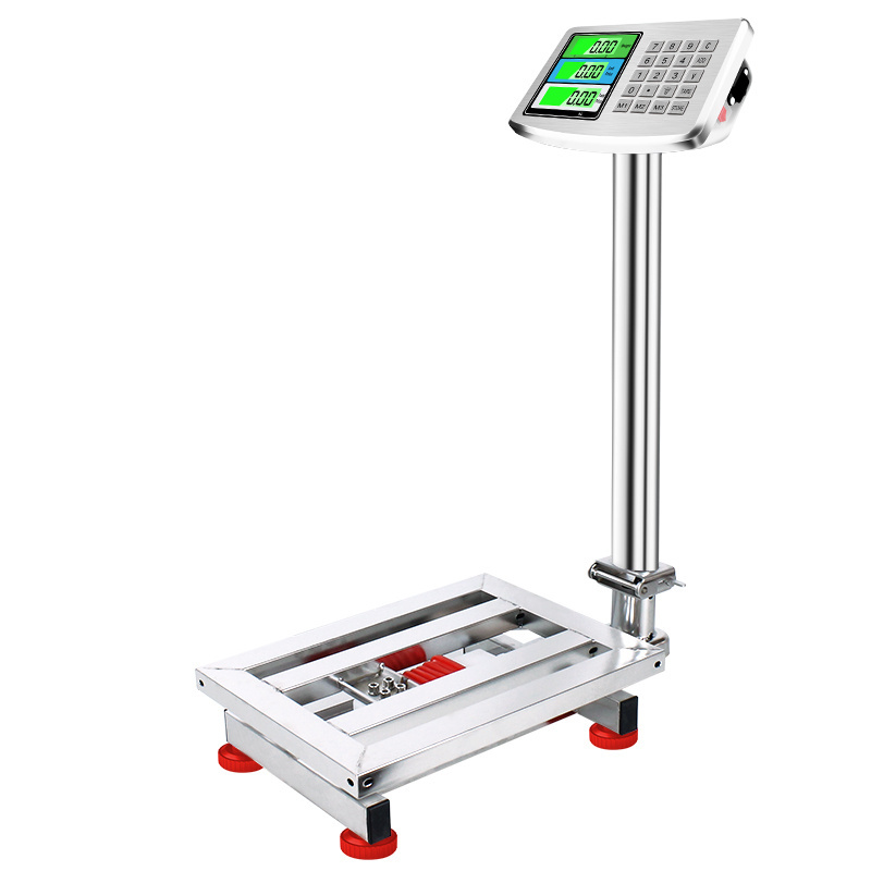 Stainless Steel Electronic Platform Scale 300 kg Waterproof Weighing Scale