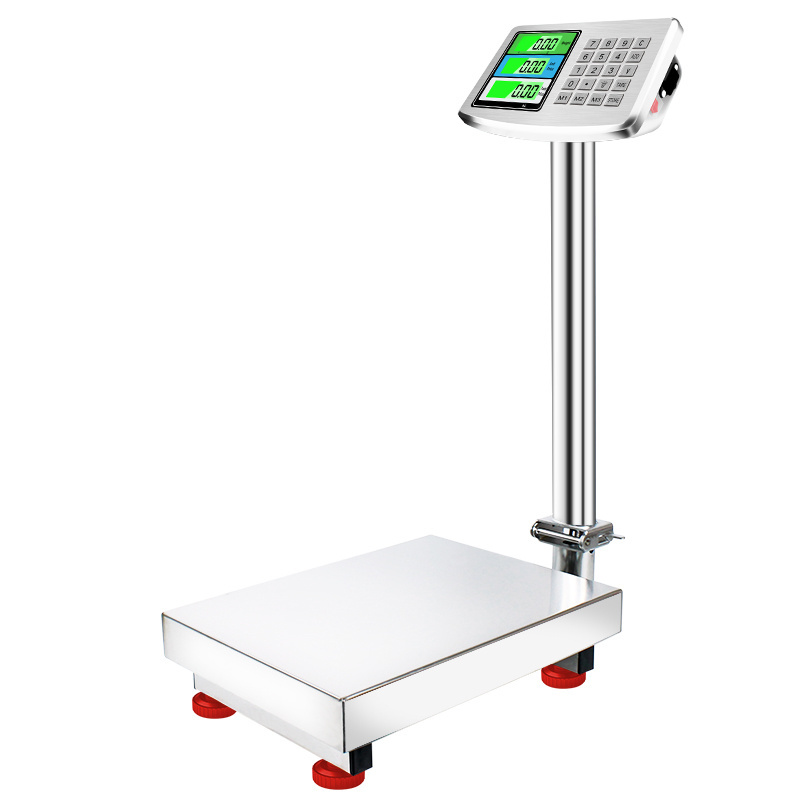 Stainless Steel Electronic Platform Scale 300 kg Waterproof Weighing Scale