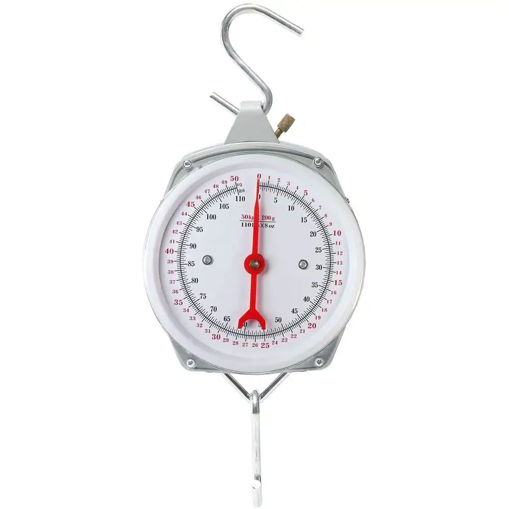 50 kg 100 kg 200 kg 250 kg Manual Hanging Scale Weighing Fish Hook Scale