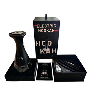 2024 newest portable LED light  electronic hookah with empty pods to fill any shisha hookah flavor  hookah tobacco you like