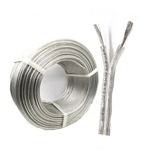 SPT-2 Transparent PVC Insulation Two Core Tinned Copper Flat Wire