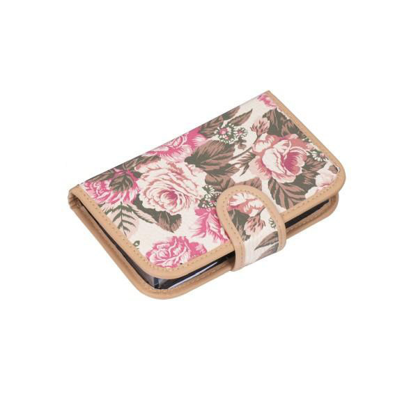 Simple and easy to open wallet leather medicine case can be customized printed logo