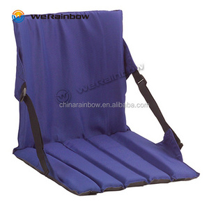 Foldable Waterproof 100% Polyester Stadium Seat Cushion Chair Rainbow Adults PE Foam Outdoor Furniture Cushions Waterproof