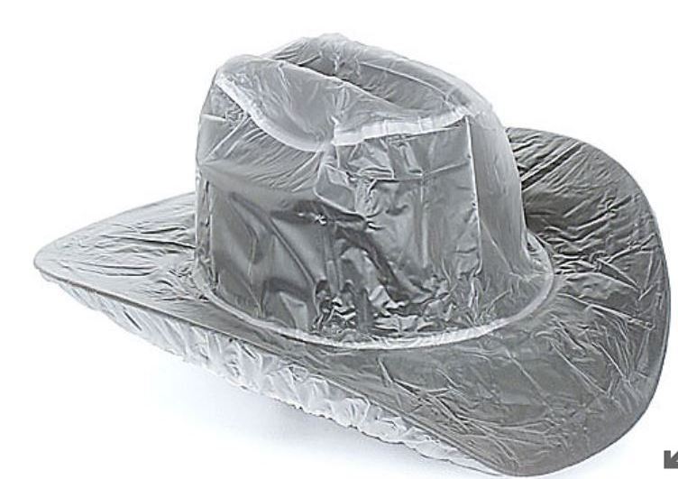 Waterproof pvc top hat, cowboy cap, Europe and the United States hot sales