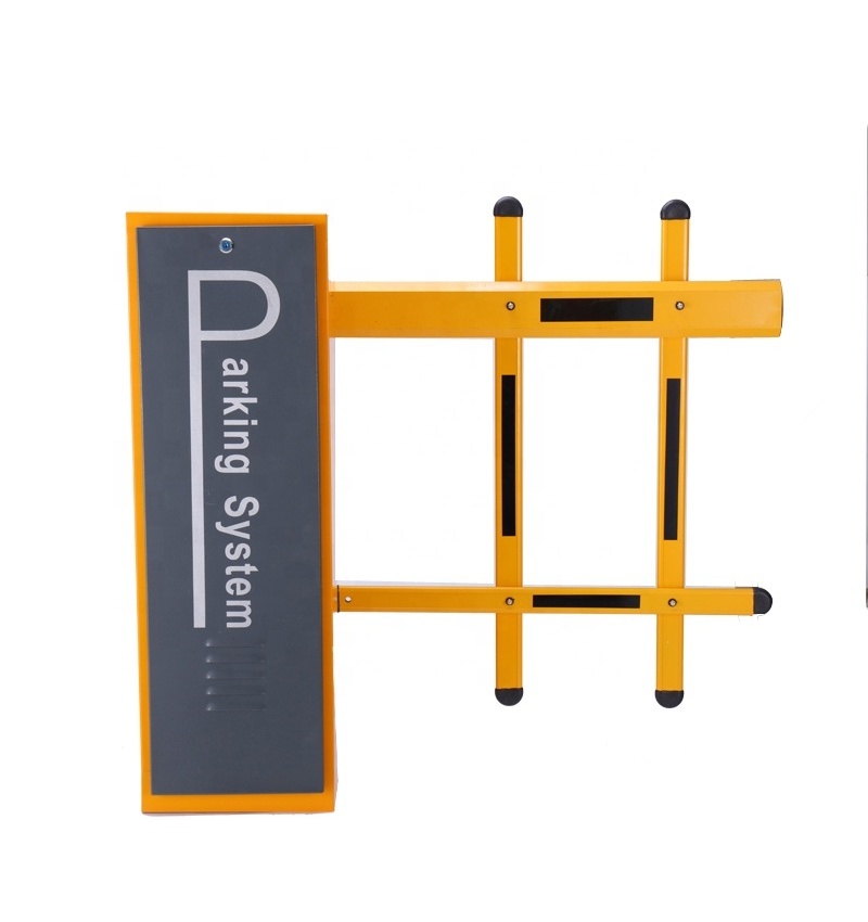 automatic parking barrier barrier gate with rubber boom 6 meters boom barrier