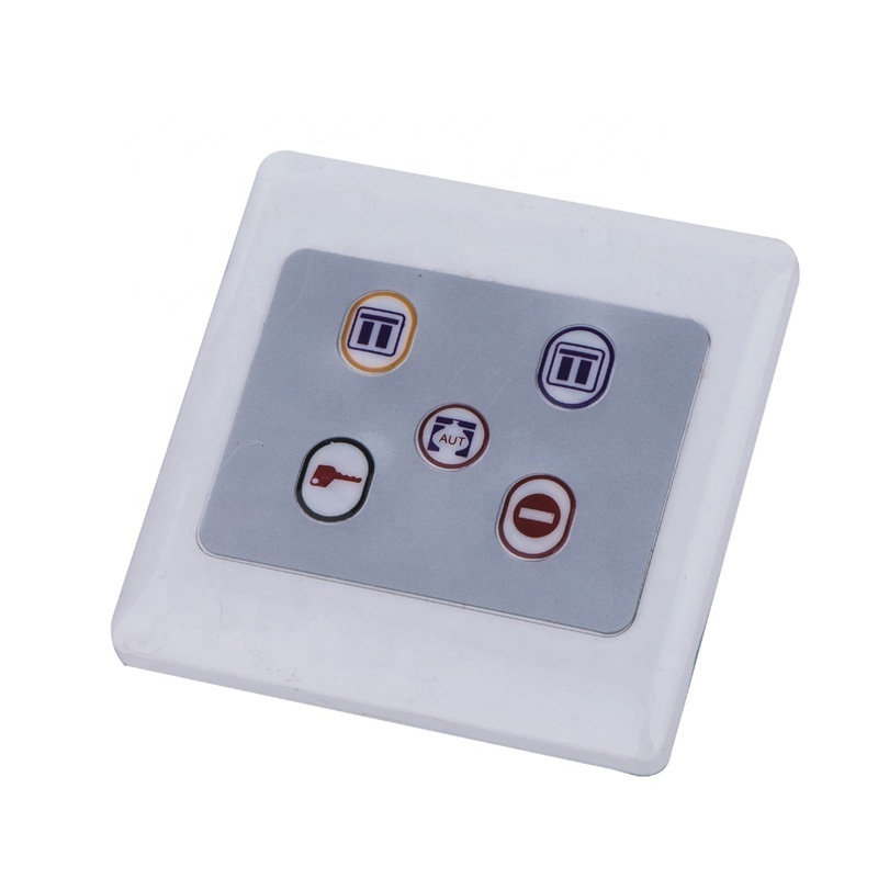 YS304 five function buttons DC 12-28V function selector switch automatic door function keypad of change over switch