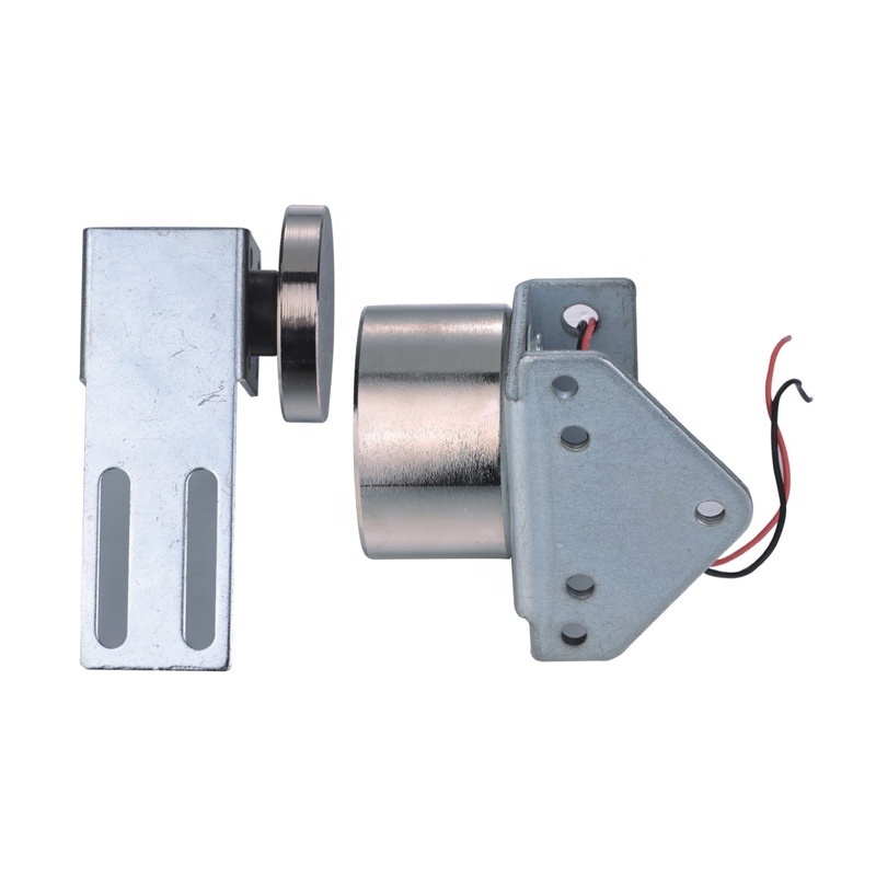 YS210 small size DC12V 60KG euro lock cylinder electric automatic gate lock electric magnetic lock