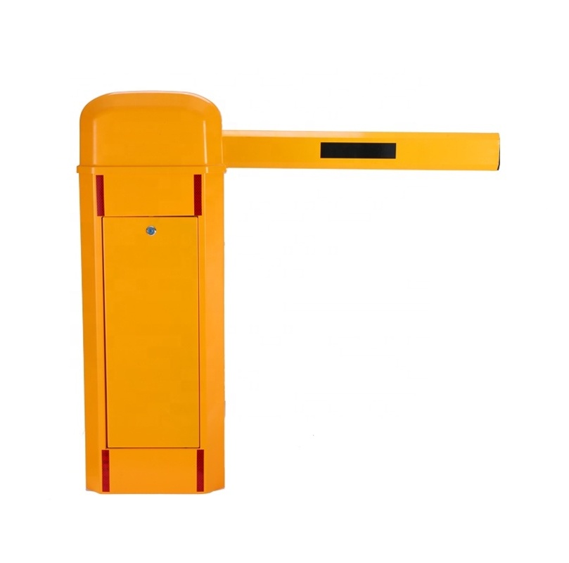 automatic parking barrier barrier gate with rubber boom 6 meters boom barrier