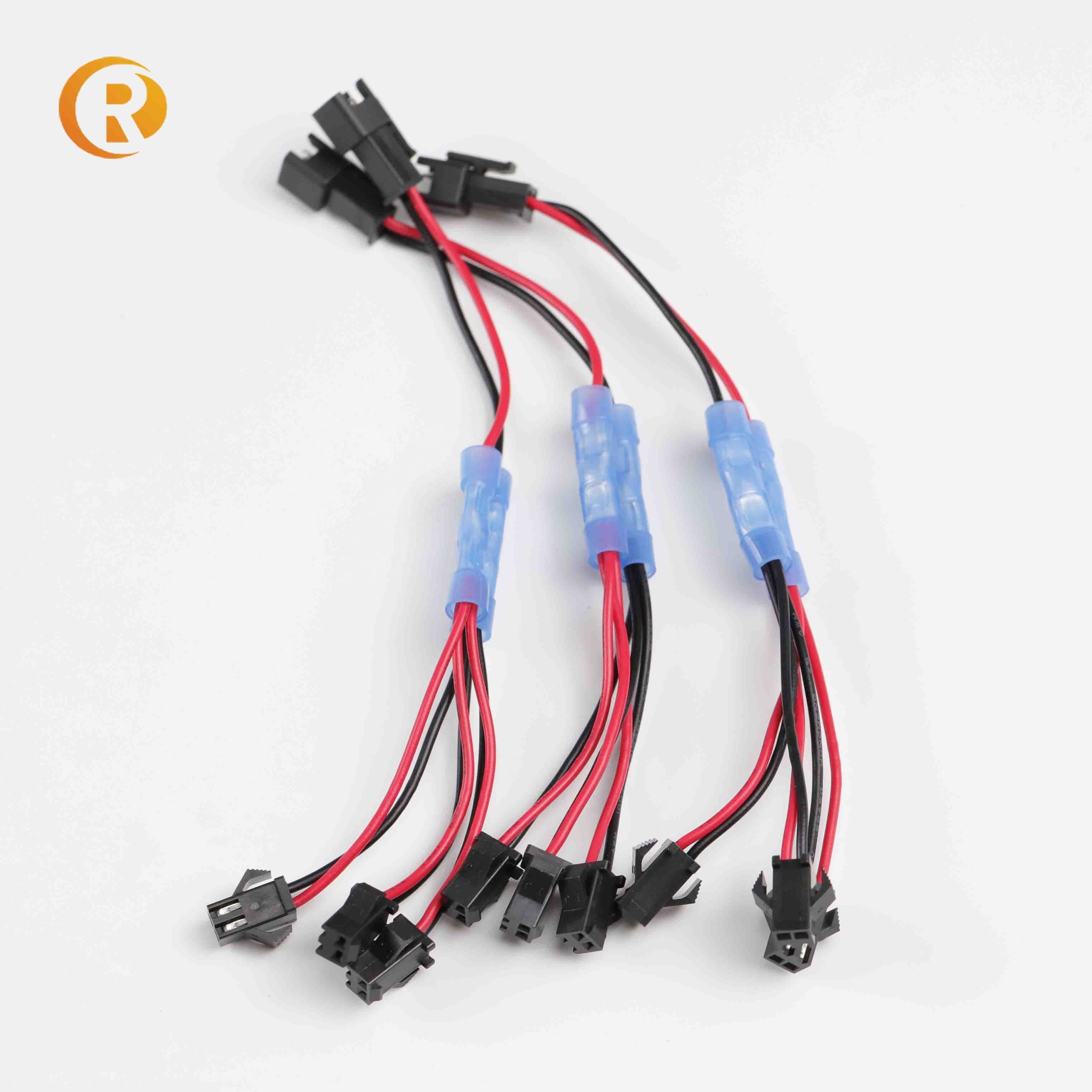 1.0 1.5 1.25 2.0 2. 5 3.96mm pitch Jst Molex TE Tyco Connector custom wire harness