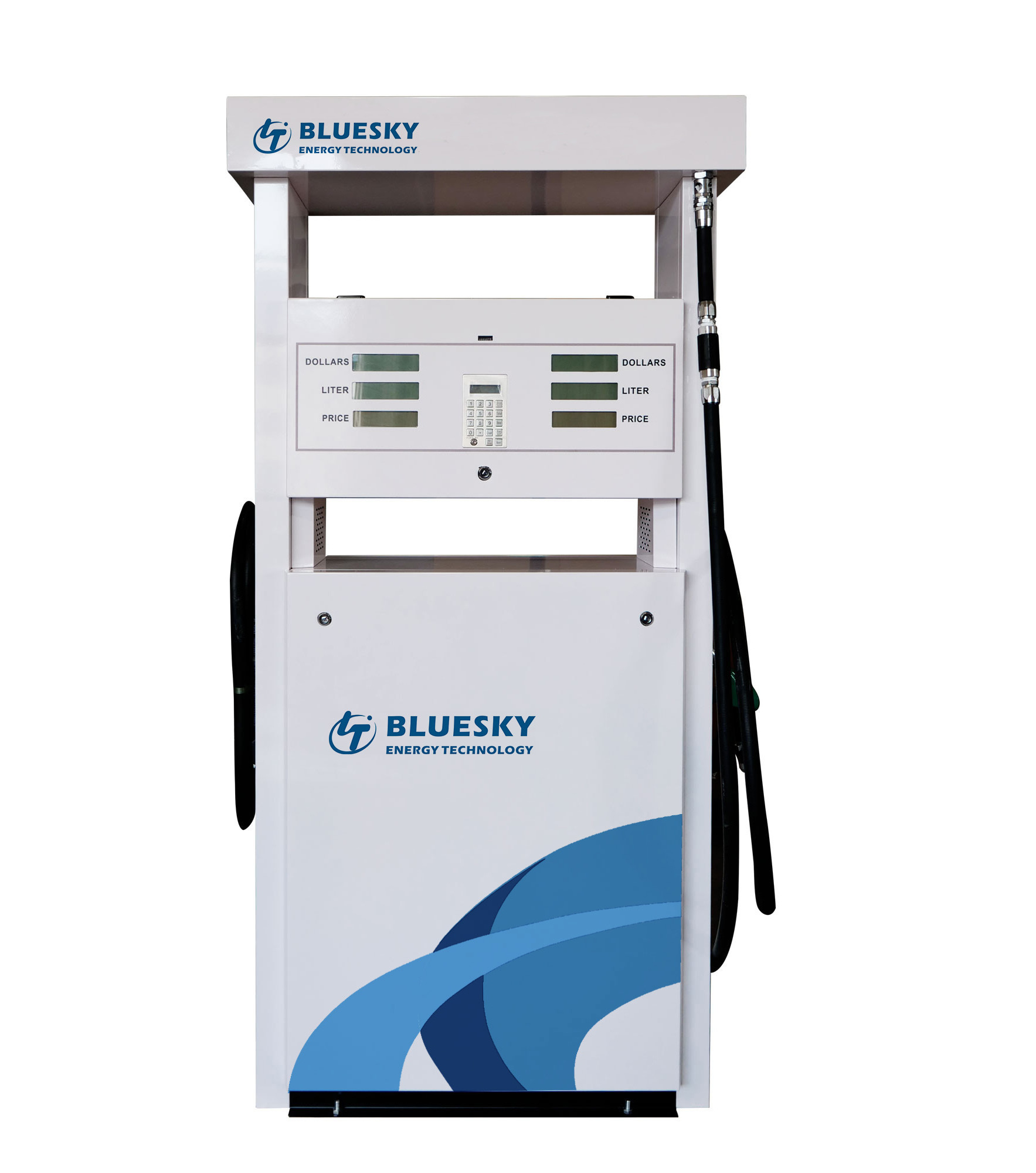 Bluesky 1/2 Nozzles Digital Petrol Gas Station Tatsuno Pump Mobile Fuel Dispenser For Sale