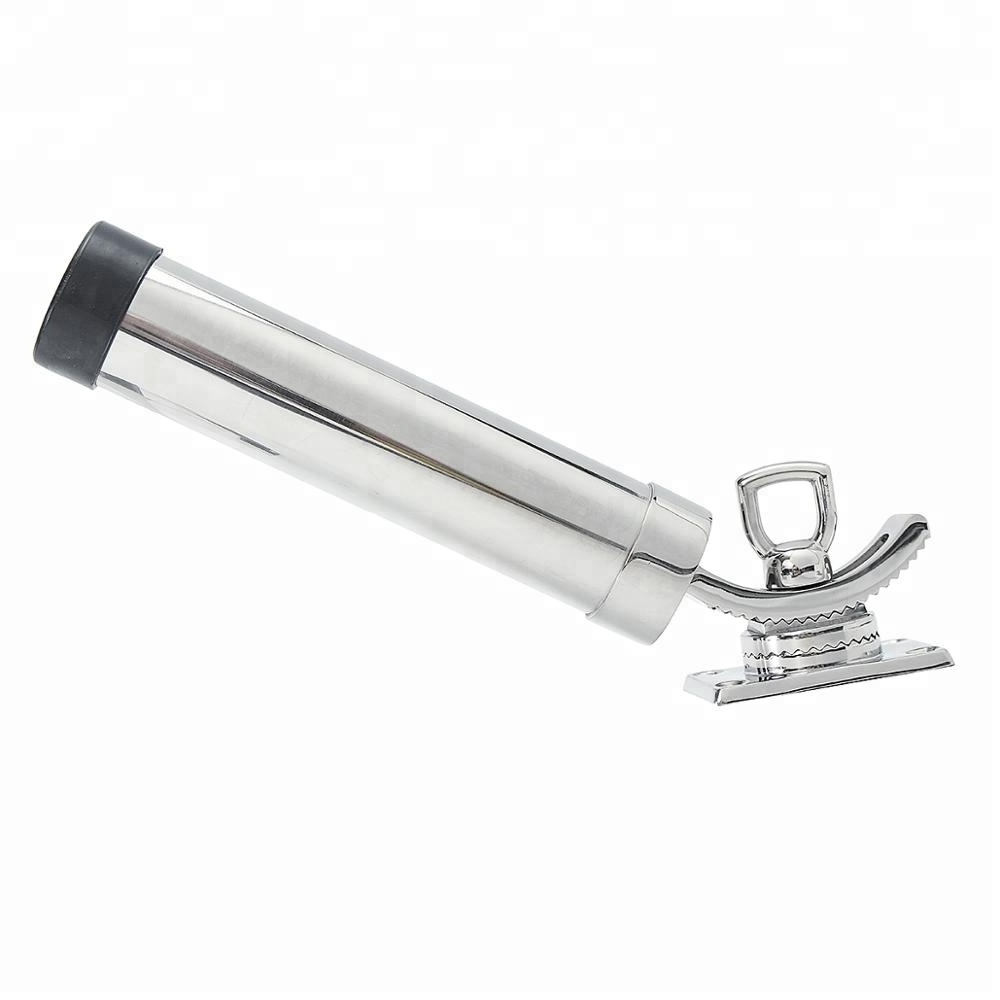 Stainless steel marine bimini top fishing rod holder outrigger rod holder boat rod holder