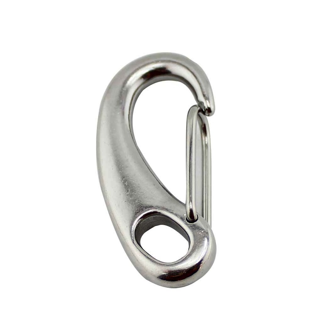 Carabiner Multi Tool Stainless Steel M5 Ringing Metal Hook Spring Snap Hook