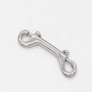 Stainless Steel 304 Outdoor Backpack Buckle Hook Pet  Double Ended Bolt Snap Hook