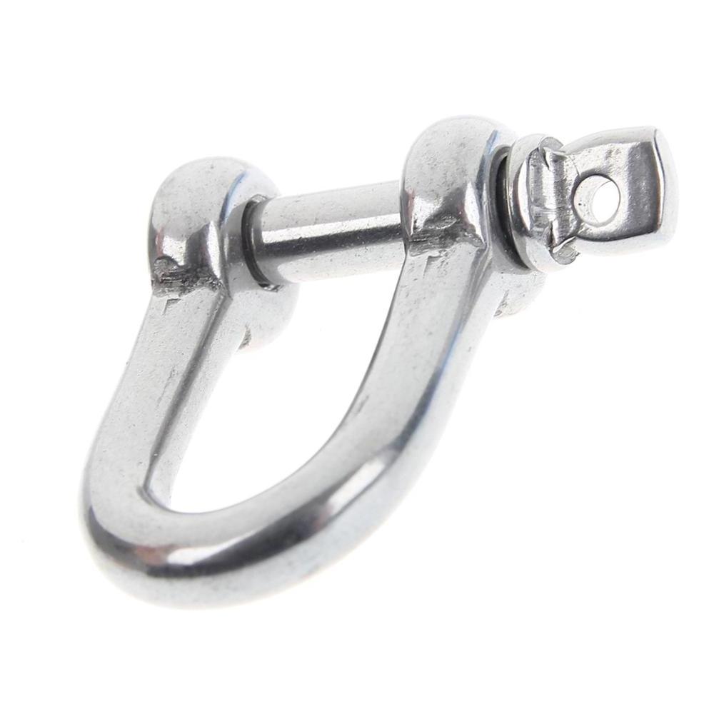 Shackle  Stainless Steel 316  8mm D Shackle