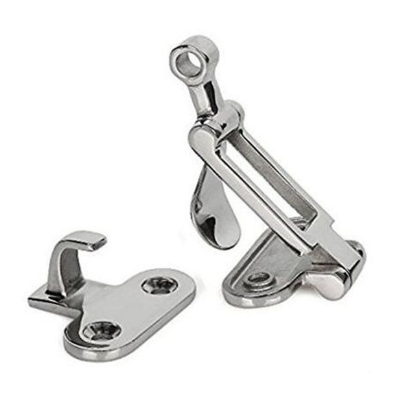 Deck hasp latch  Marine Boat 316 Stainless Steel boat latch/catch-hook and eye for door window cabinet