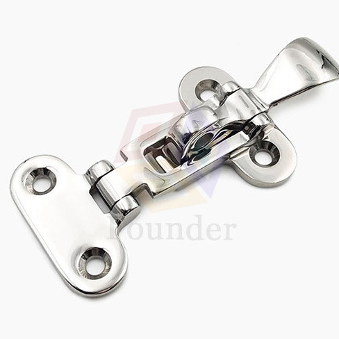 Deck hasp latch  Marine Boat 316 Stainless Steel boat latch/catch-hook and eye for door window cabinet