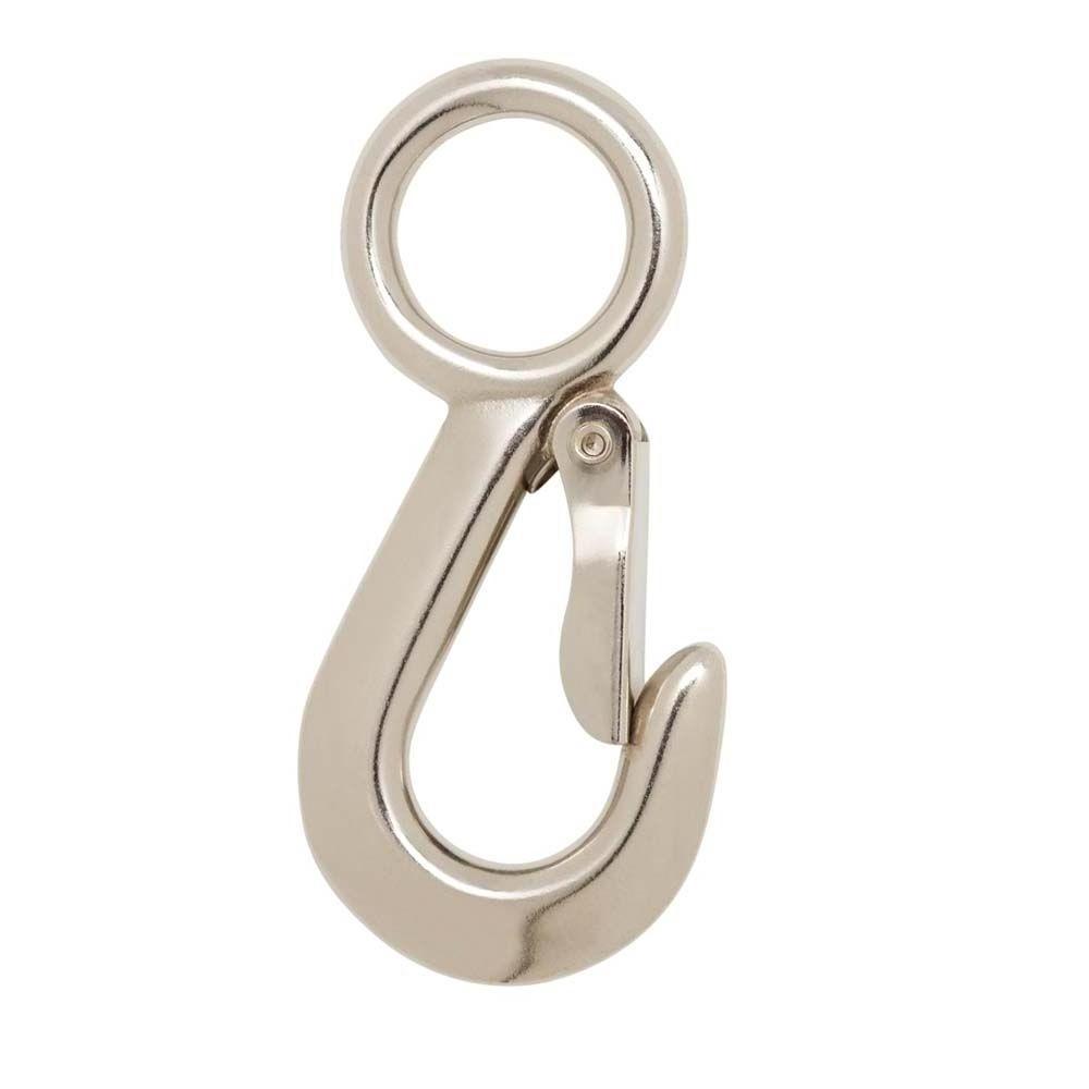 Wholesale stainless steel eye snap hook with latch