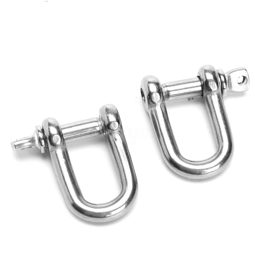 Shackle  Stainless Steel 316  8mm D Shackle