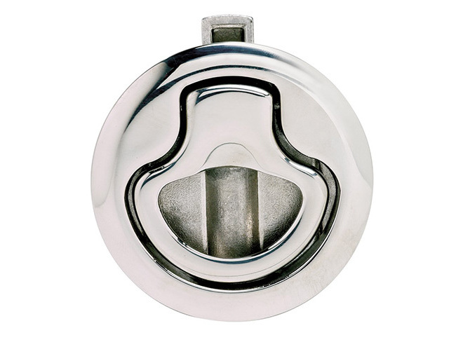 Boat Accessories Hatch Turning Lock Latch Lift Pull Ring Handle Marine Stainless Steel Lock