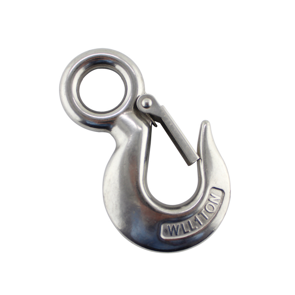 Lifting hook Stainless Steel Lifting Cargo Eye Hook Clevis Slip Hook