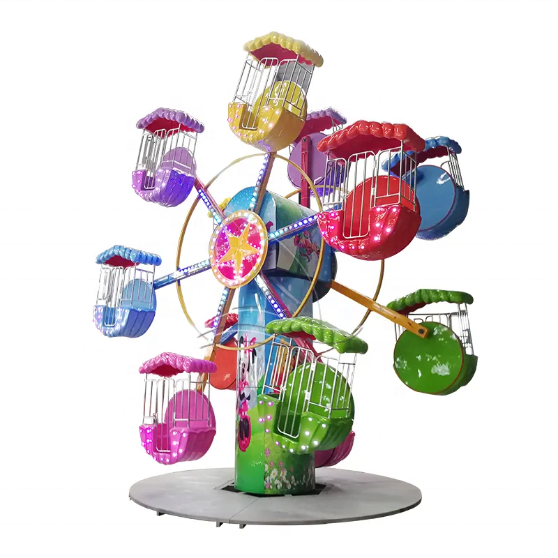 Factory Hot sales 2 Sides Mini Ferris Wheel Attractions Amusement Park Children Ferris Wheel For Shopping Center