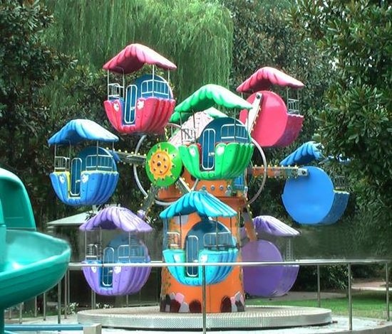 Factory Hot sales 2 Sides Mini Ferris Wheel Attractions Amusement Park Children Ferris Wheel For Shopping Center