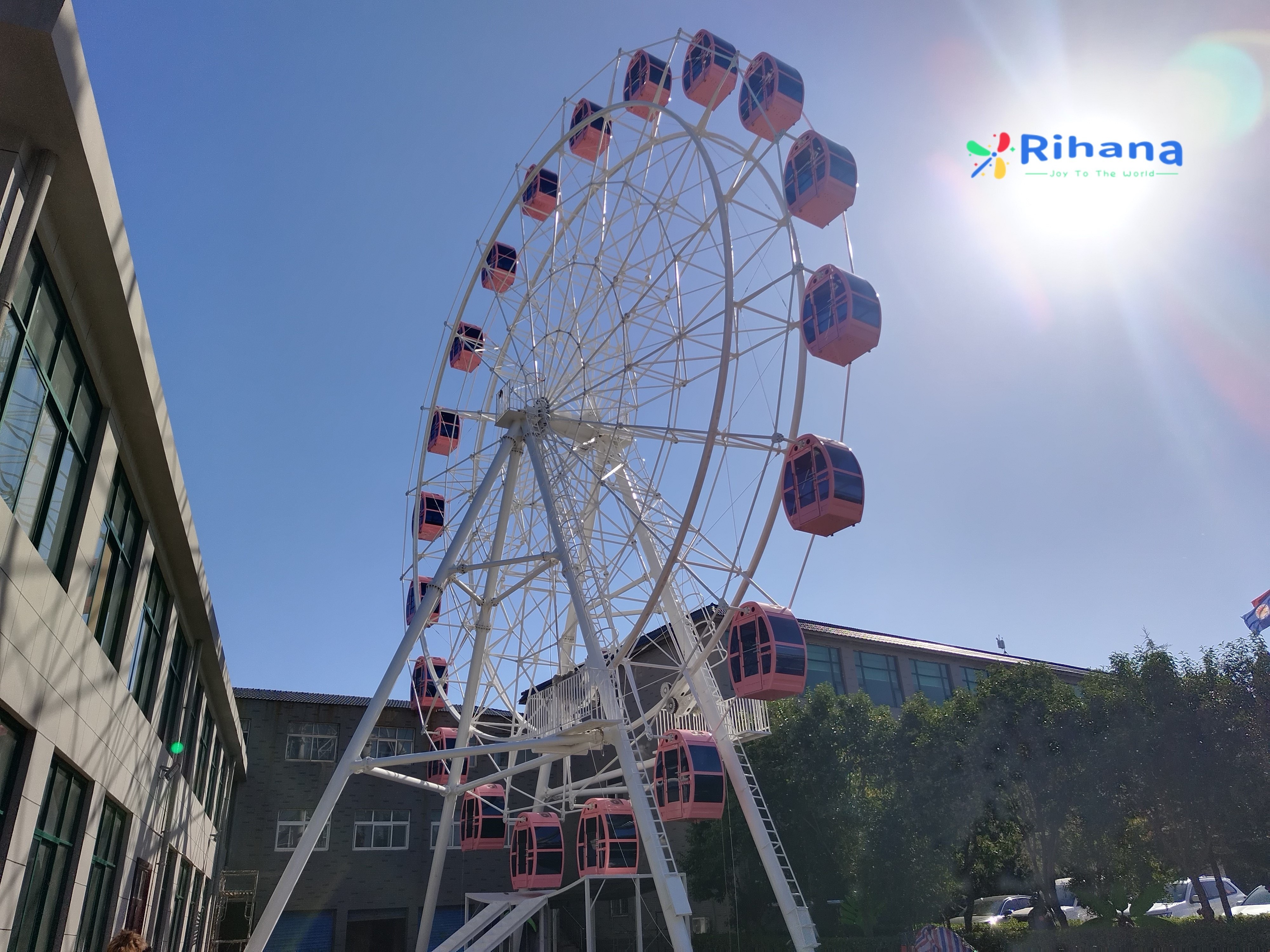 Factory direct commercial customized 30 meter Ferris wheel scenic area square large amusement park facilities for sale