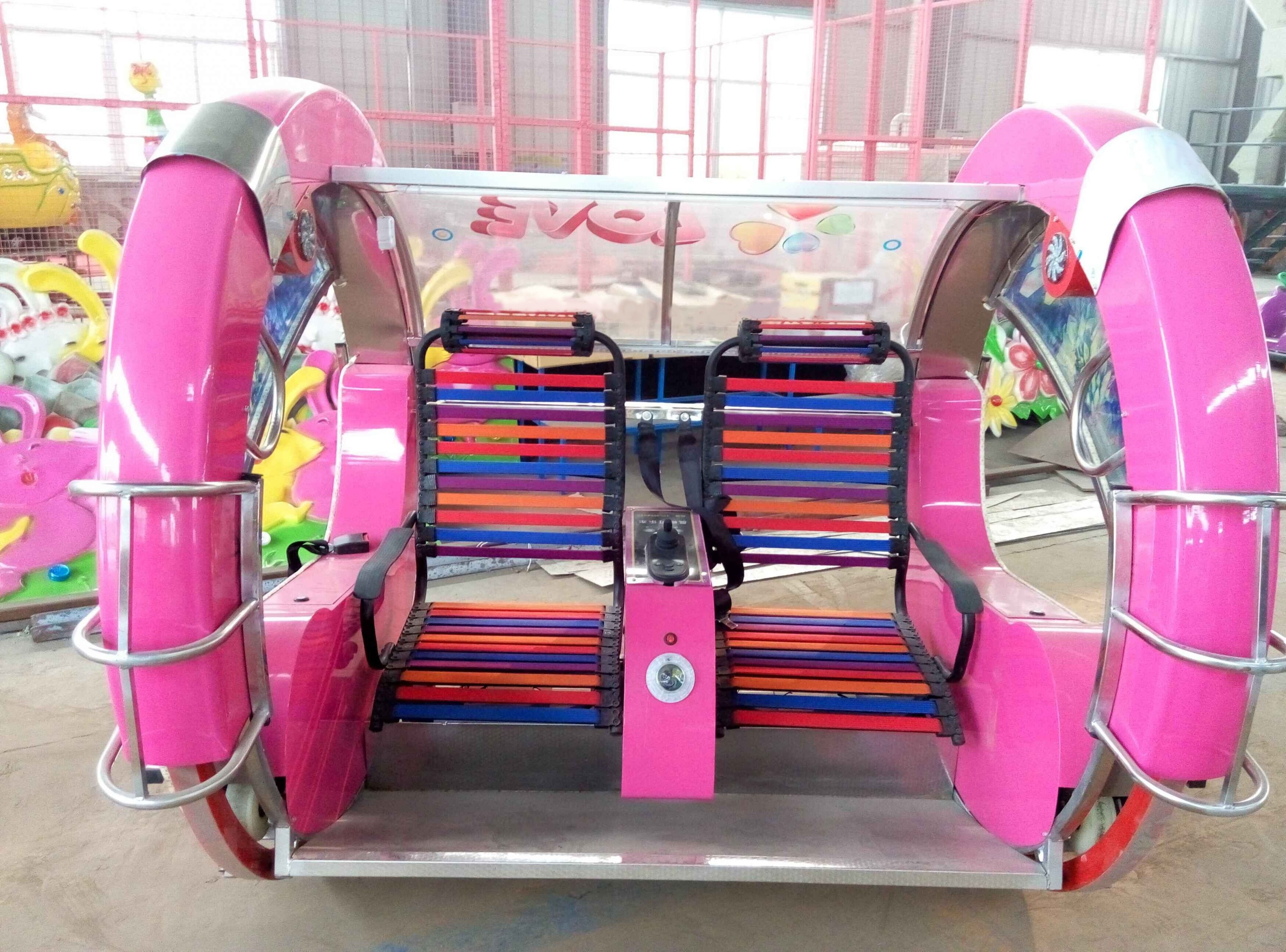 2023 Amusement Park Rides New 360 Degree Rolling Electric Leswing Happy Car/360 Rolling Car/Le Bar Car