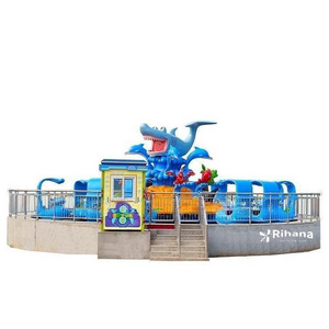 2023 Popular New Theme Rotating Shark Island Amusement Equipment for Sale