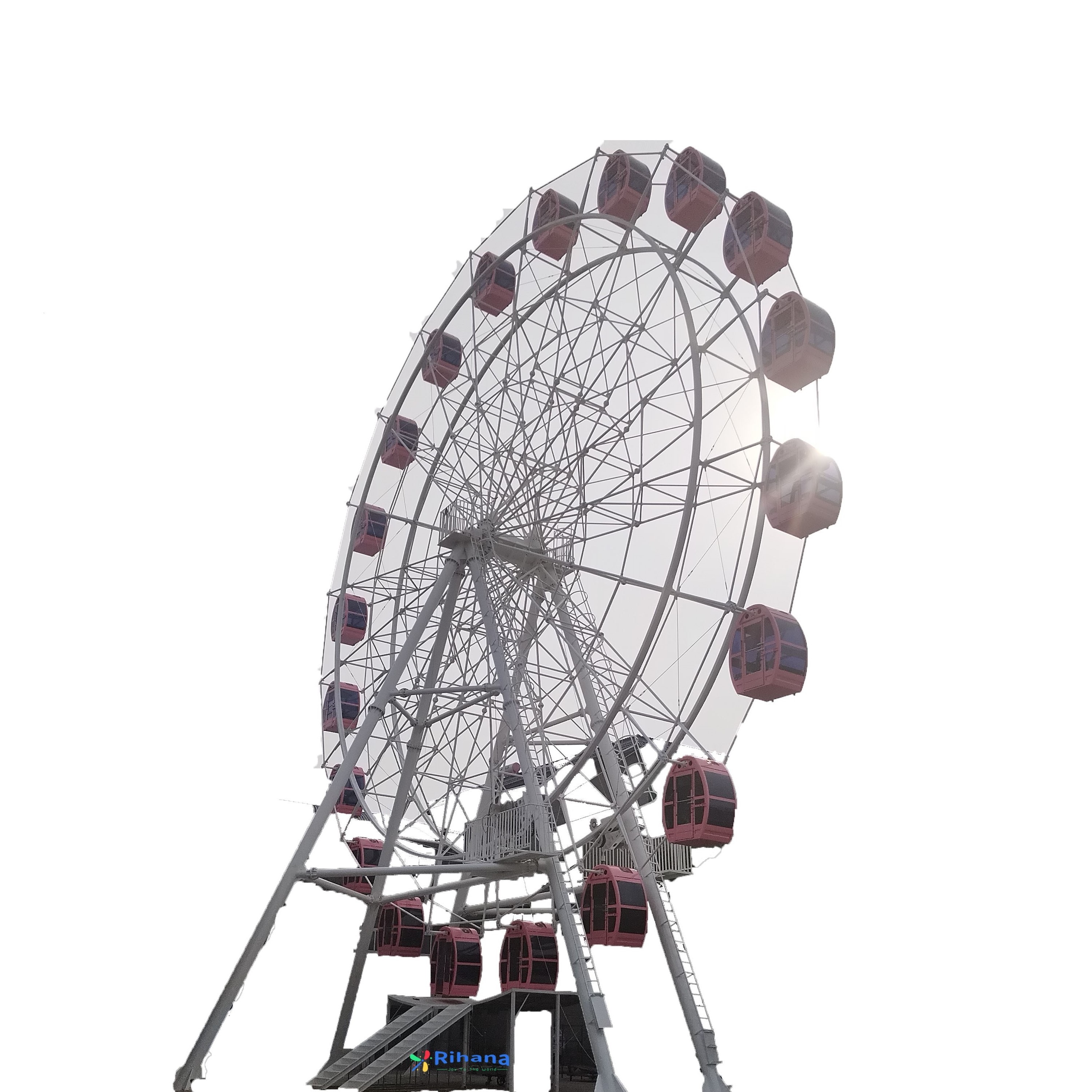 Factory direct commercial customized 30 meter Ferris wheel scenic area square large amusement park facilities for sale