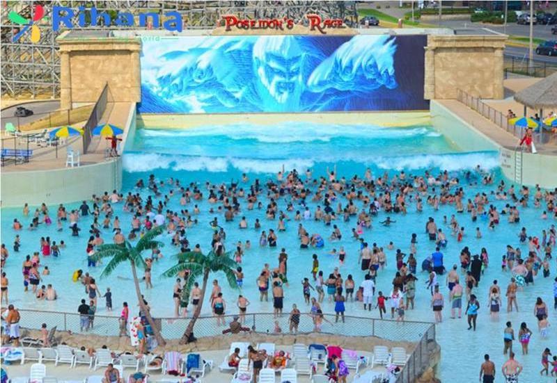 Hot Sale Water Amusement Park Wave Pool Equipment Surf Wave Pool Machine For Sale