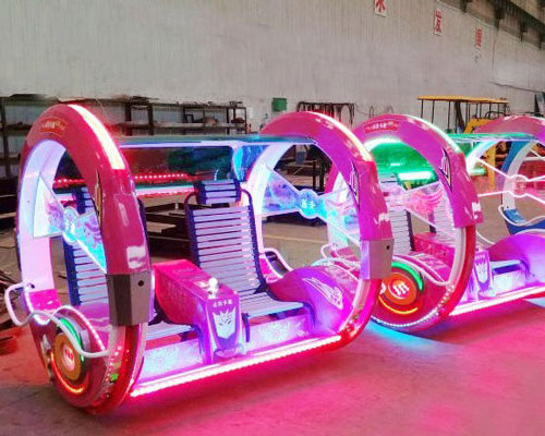 2023 Amusement Park Rides New 360 Degree Rolling Electric Leswing Happy Car/360 Rolling Car/Le Bar Car