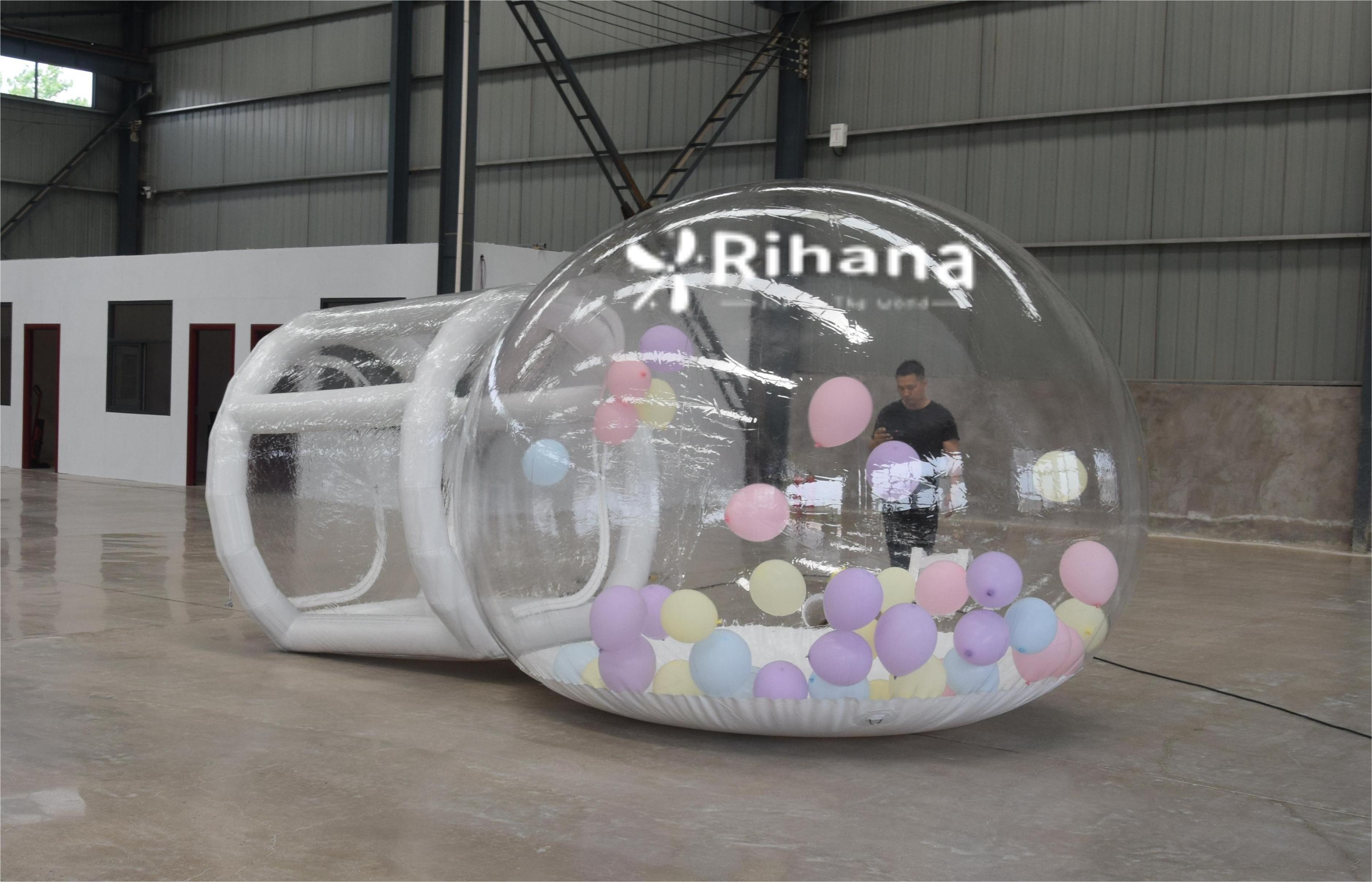 Factory Camping Tent House Bubble Tent Inflatable Transparent Dome Clear Outdoor Camping Tent Inflatable House