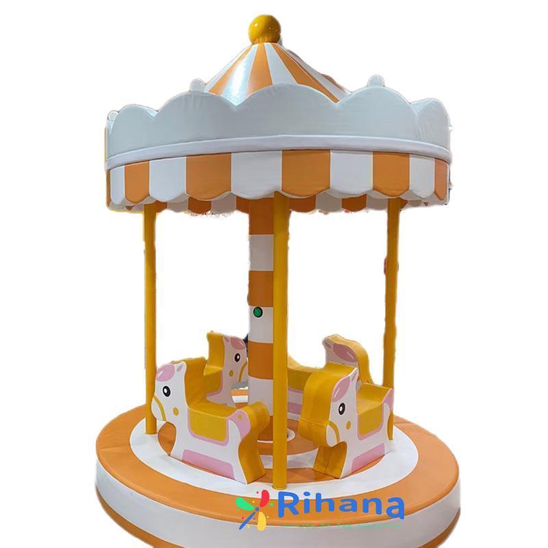 2024 Popular Indoor Amusement Park Accessories Electric Carousel for Sale