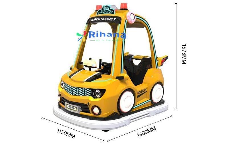 2024 Attractive Kid Amusement Rides Battery Operated Bumper Car for Shopping Mall and Theme Park kids games