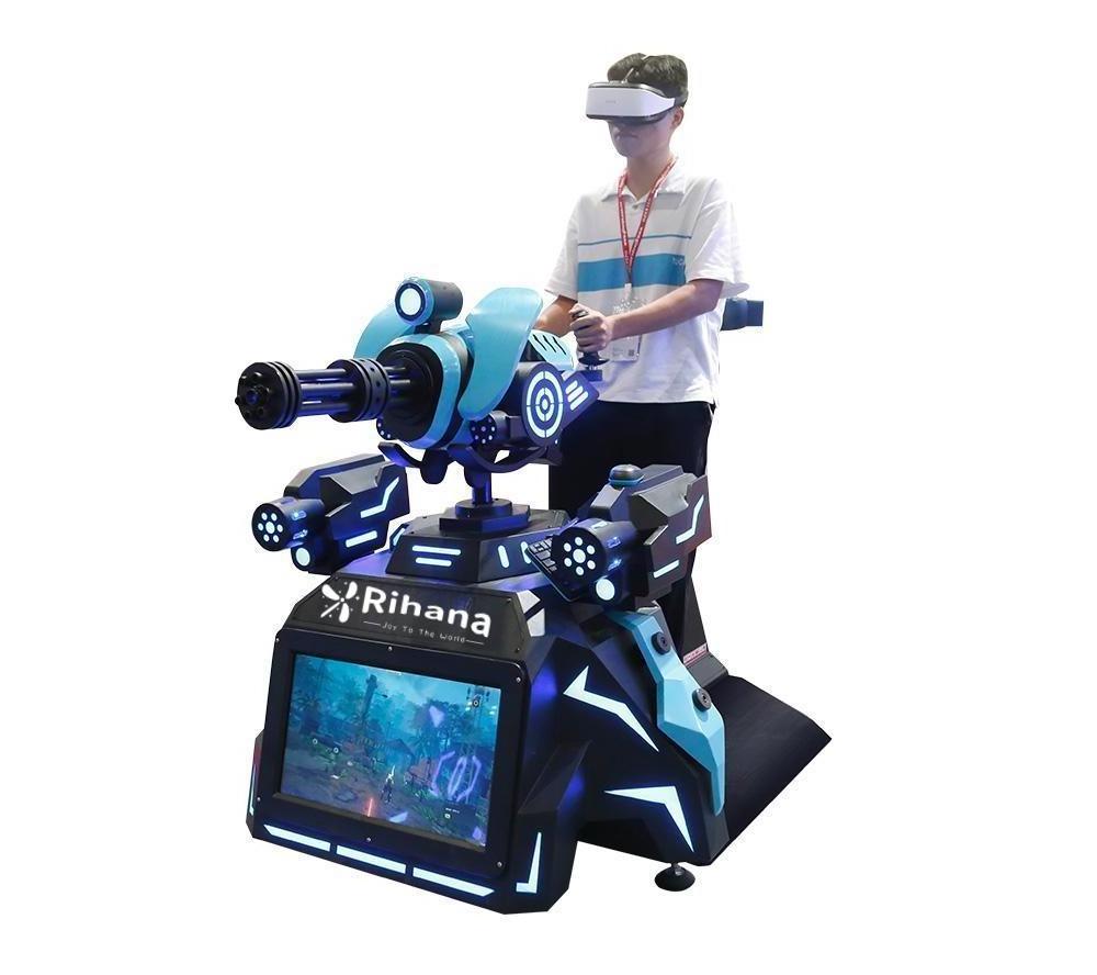 2023 Commercial Virtual Reality 9d VR One Person Shooting Game Machine for Sale