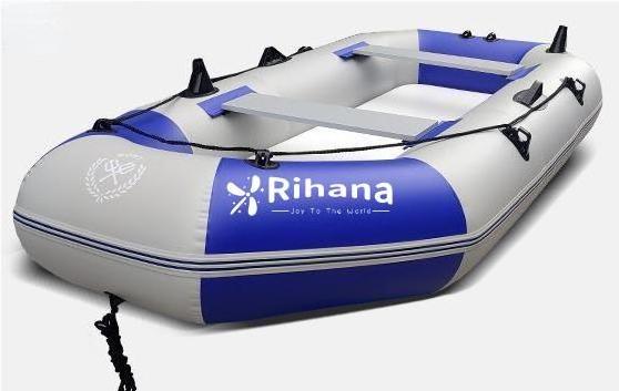 2023 popular factory direct commercial inflatable high-density wear-resistant rubber kayak fishing boat for sale