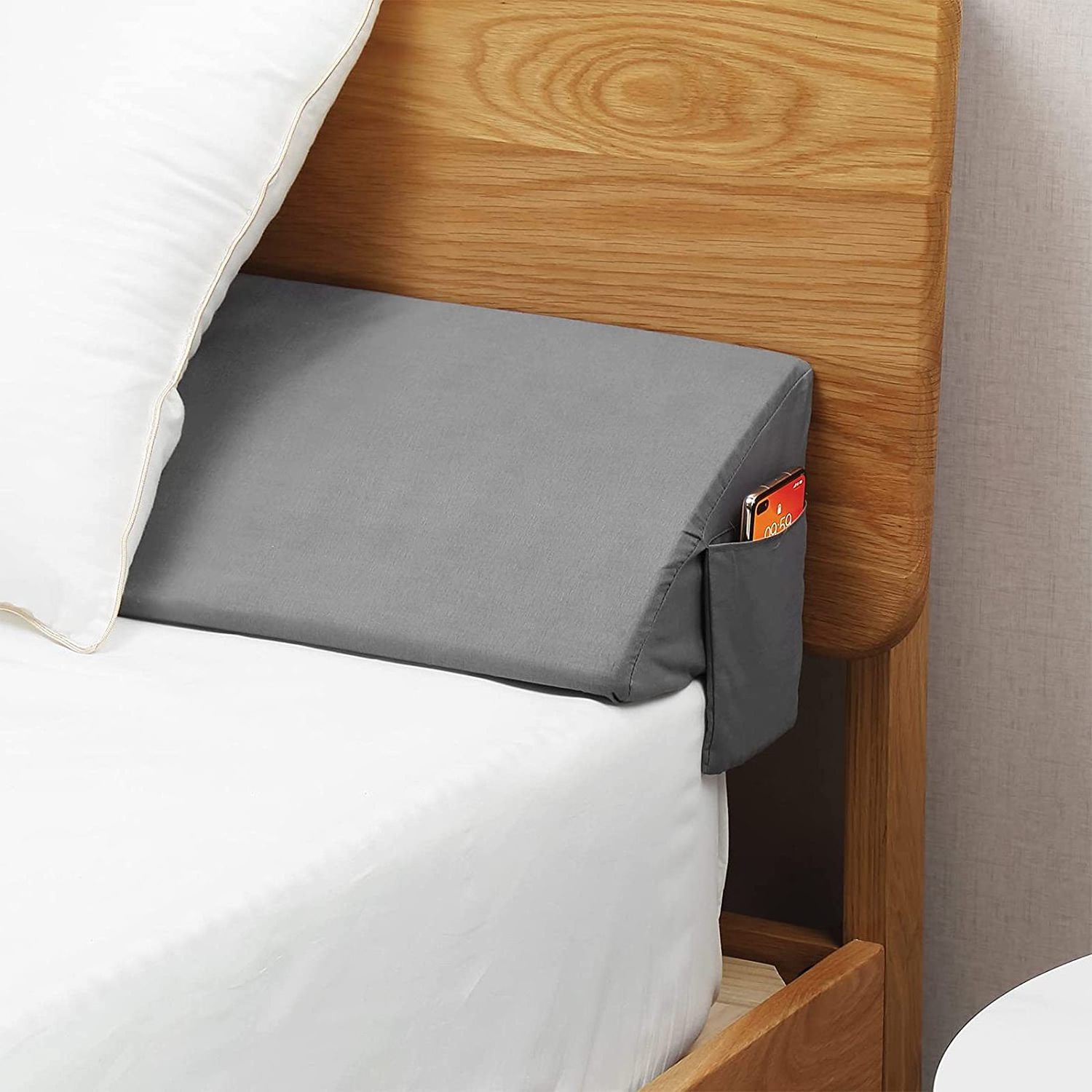 Headboard Pillow Mattress Wedge Bed Gap Filler Between Mattress and Headboard