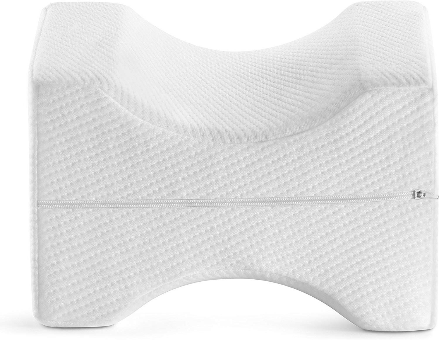 Memory Foam Contour Orthopedic Knee Pillow For Sciatica Relief,Back,Leg,Pregnancy,Hip And Joint Pain Physical Therapy Pillow