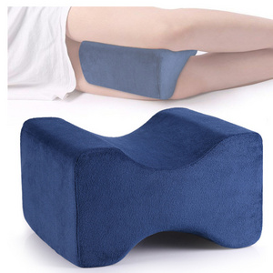 Memory Foam Contour Orthopedic Knee Pillow For Sciatica Relief,Back,Leg,Pregnancy,Hip And Joint Pain Physical Therapy Pillow