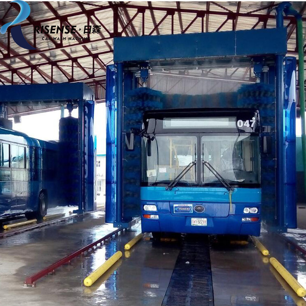 High Quality Rollover Truck and Bus disinfection cleaning system Risense Automatically cleaning equipment