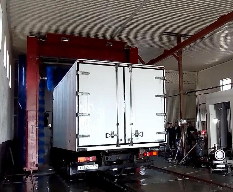 Automatic Bus truck car wash machine use for MAN truck wash heavy truck wash