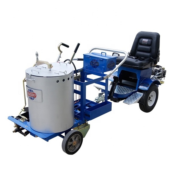 Pavement Automatic Hot Melt Road Marking thermoplastic paint road marking machine