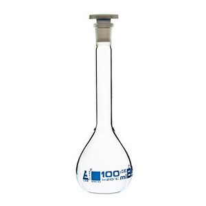 10ml 25ml 50ml 100ml 250ml 500ml 1000ml high accuracy laboratory clear plastic volumetric flask