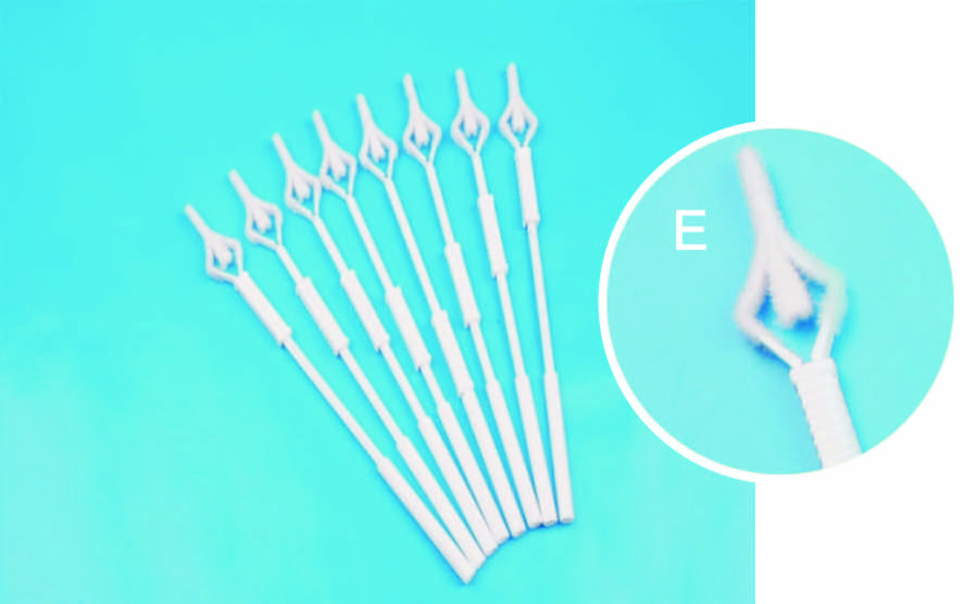 broom type endocervical cervix iron broom type sampling cervical vaginal disposable sterile medical cytology cyto cervical brush