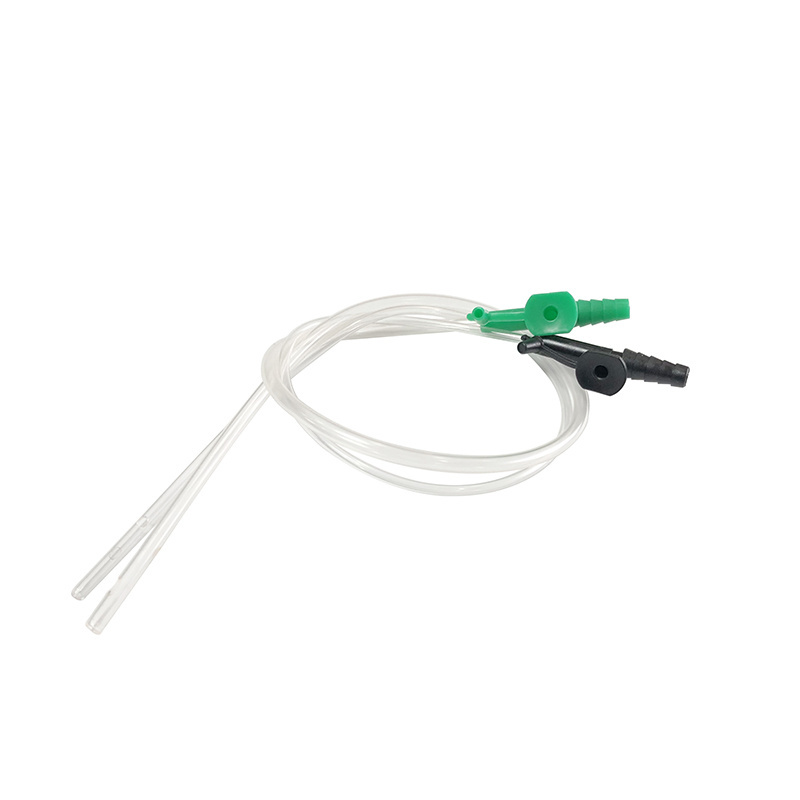 Disposable Medical Consumables Size 10 Sterile Closed Suction Catheter With Side Vacuum Control Valve