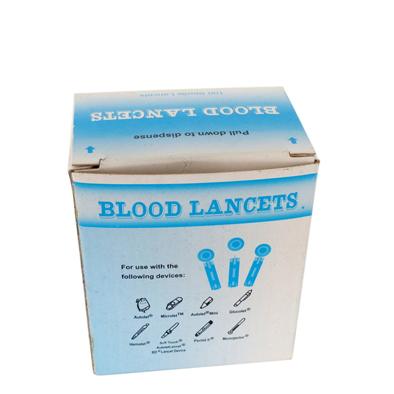 rollmed price medical Hospital Use Disposable Medical Products Plastic 23g Twist Type Blood Lancet